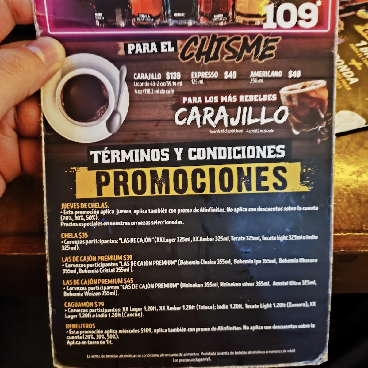 Rebel Wings Galerias Perinorte Menu - Image 4